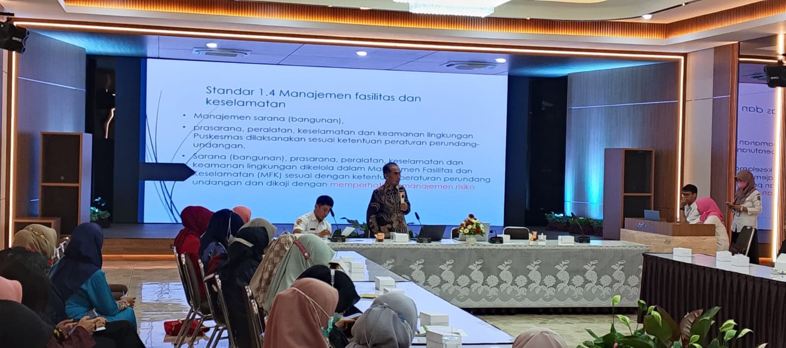 Pelatihan Manajemen Fasilitas Puskesmas Tegal